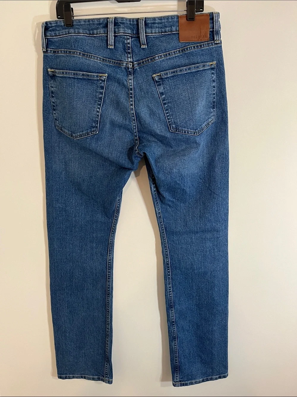 Tecovas slim straight denim jeans 34